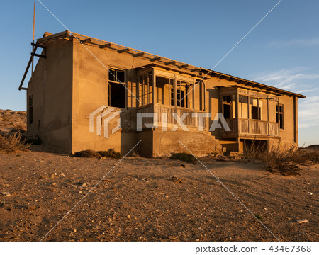Abandoned buildings are left to rot  43467368
