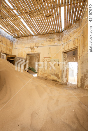 Sand has invaded and taken over these rooms Sand has invaded and taken over these rooms 43467670