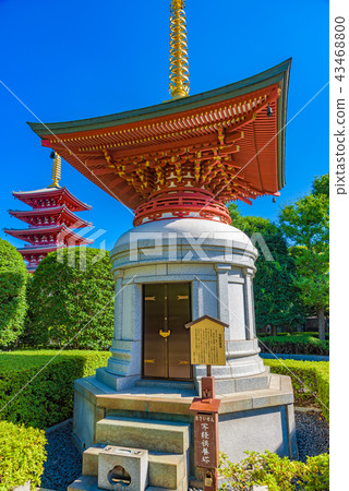 東京淺草寺Shokei紀念塔 東京淺草寺Shokei紀念塔 43468800