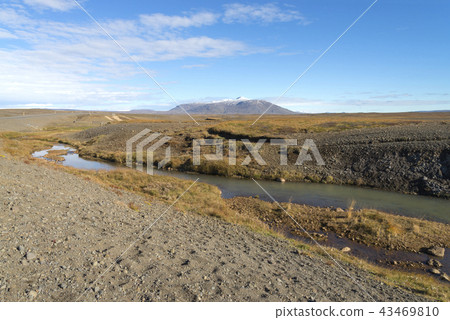 The Gravel track  road number F35 iceland 43469810