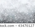 Snowy night Background material 43470127