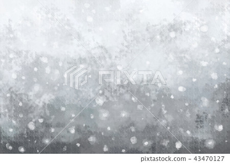 Snowy night Background material Snowy night Background material 43470127
