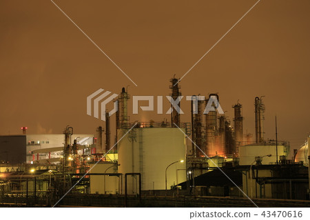 Kawasaki Plant Night view 43470616