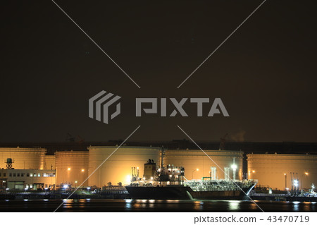 川崎工廠夜景 43470719