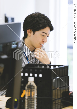 Men casual business image 43470724