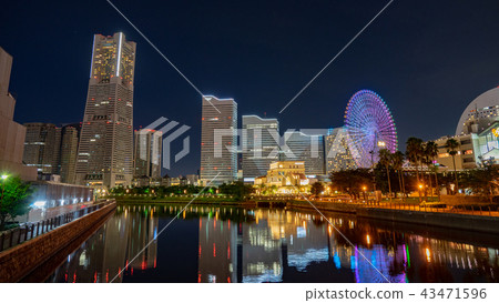 Yokohama from the Universal Bridge Yokohama from the Universal Bridge 43471596