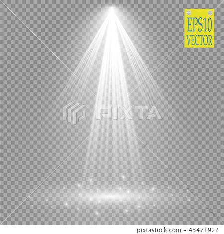 Vector Spotlights. Scene. Light Effects Vector Spotlights. Scene. Light Effects 43471922