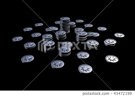 Image of coin (black back) 43472199