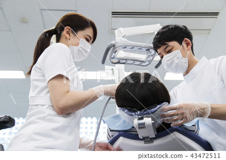 Dentist Dentist Dental Patient Female Hospital Medical Dentist Cavities Treatment Dentist Dentist Dental Patient Female Hospital Medical Dentist Cavities Treatment 43472511