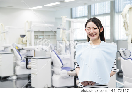 牙醫牙醫牙科病人女性醫院醫療牙醫腔治療 43472567