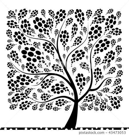 Art tree beautiful for your design Art tree beautiful for your design 43473053