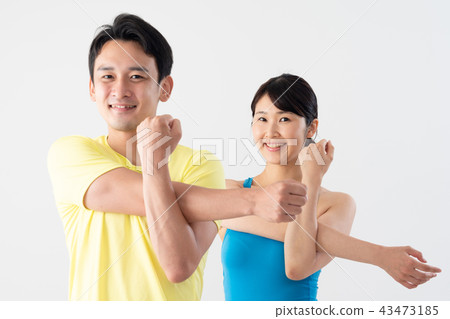 Exercise, Fitness, Scapular, Arms, Stretch 43473185