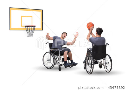 Accessibility concepth with wheelchair for disabled 43473892