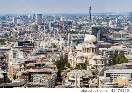 St paul cathedral Aerial view 43474339