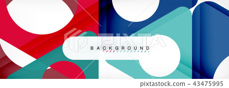 Abstract geometric background. Modern overlapping triangles. Unusual color shapes for your message Abstract geometric background. Modern overlapping triangles. Unusual color shapes for your message 43475995