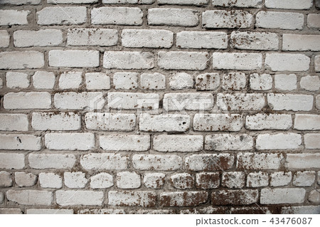 Background of old vintage dirty brick wall 43476087