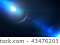 Lens flare background material 43476203