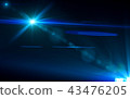 Lens flare background material 43476205