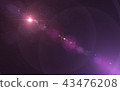 Lens flare background material 43476208