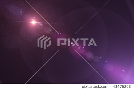 Lens flare background material 43476208