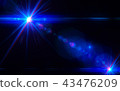 Lens flare background material 43476209