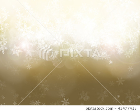 Background-Snow-Christmas-Gold-Glitter 43477415