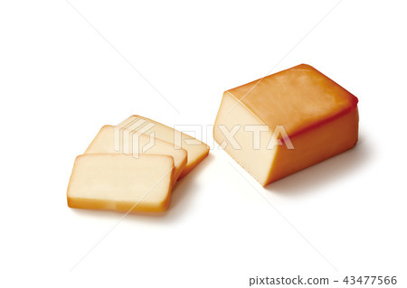 熏制的奶酪 熏制的奶酪 43477566