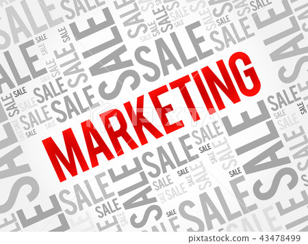 MARKETING word cloud MARKETING word cloud 43478499