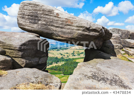 Stanage Edge, Peak District. UK Stanage Edge, Peak District. UK 43478834