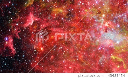 Nebula and galaxies in dark space. Elements of this image furnished by NASA. Nebula and galaxies in dark space. Elements of this image furnished by NASA. 43485454