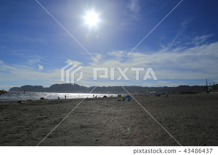 Landscape of summer Yuigahama 43486437