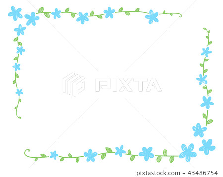 Flower frame Flower frame 43486754