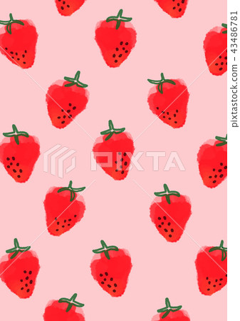 草莓圖案 草莓圖案 43486781