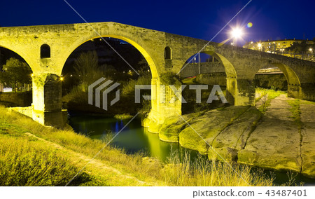 Old bridge by Church of Saint Ignatius 43487401