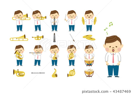 Band music men set Band music men set 43487469