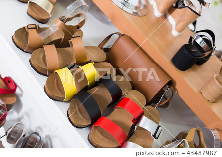 Elegant summer shoes are on the shelves 43487987