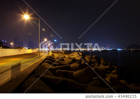 Busan, Korea, Gwangan Bridge, Gwangalli, Night View Busan, Korea, Gwangan Bridge, Gwangalli, Night View 43490215
