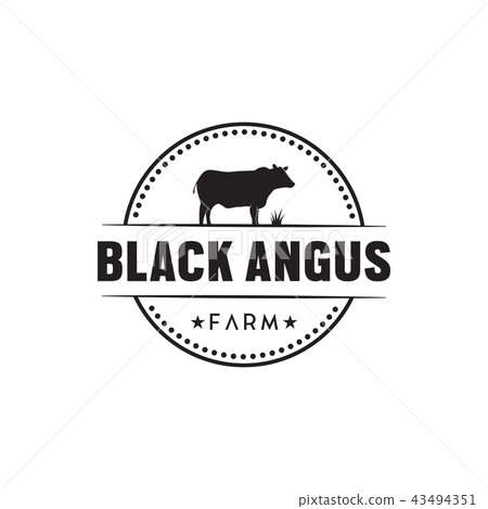 Cow logo design template Cow logo design template 43494351
