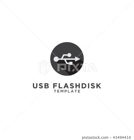USB flashdisk graphic design template USB flashdisk graphic design template 43494418