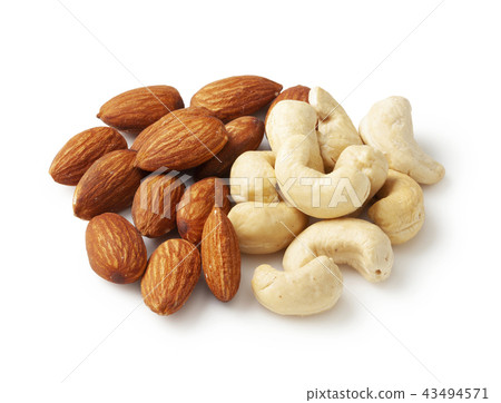 Almonds and cashew nuts 43494571