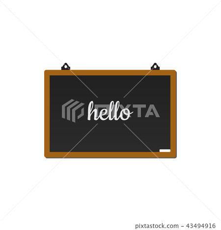 Blackboard graphic design template Blackboard graphic design template 43494916