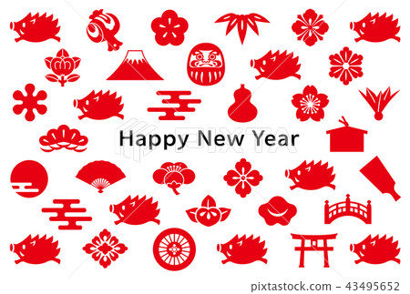 新年卡明信片大小 43495652
