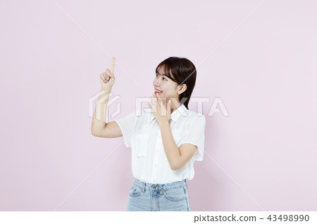 Korean, pretty, girl, college student, innocent, white, long hair Korean, pretty, girl, college student, innocent, white, long hair 43498990