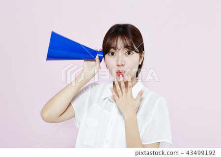 Korean, pretty, girl, college student, innocent, white, long hair 43499192