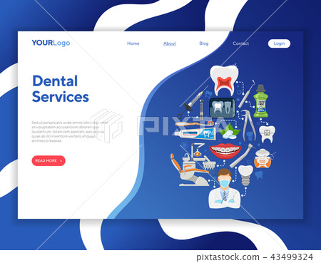 Dental Services Infographics 43499324