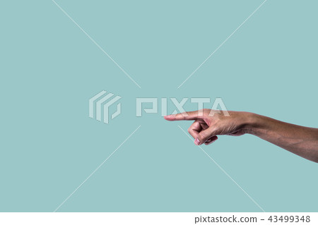 亞洲人指向 亞洲人指向 43499348