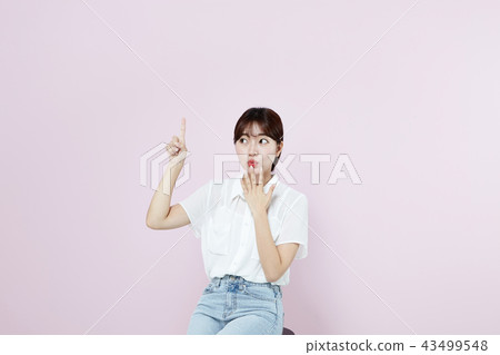 Korean, pretty, girl, college student, innocent, white, long hair Korean, pretty, girl, college student, innocent, white, long hair 43499548