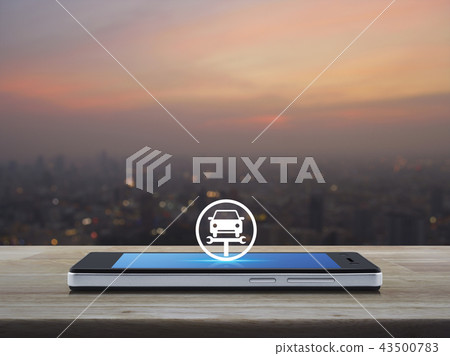 Business repair car service online concept Business repair car service online concept 43500783