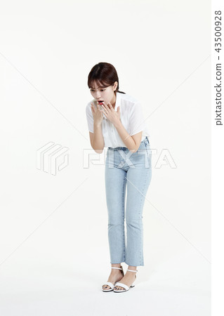 Korean, pretty, girl, college student, innocent, white, long hair Korean, pretty, girl, college student, innocent, white, long hair 43500928