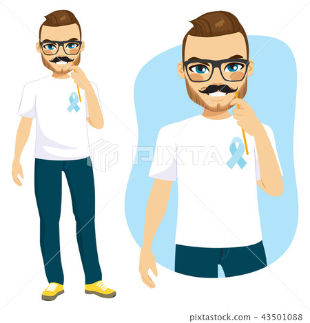 Prostate Cancer Positive Man-插圖素材 [43501088] - PIXTA圖庫